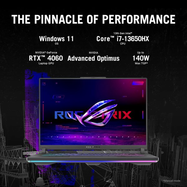 ASUS ROG Strix G16 Gaming Laptop – with NVIDIA RTX 4060, Intel Core i7, and 1TB SSD - Image 2
