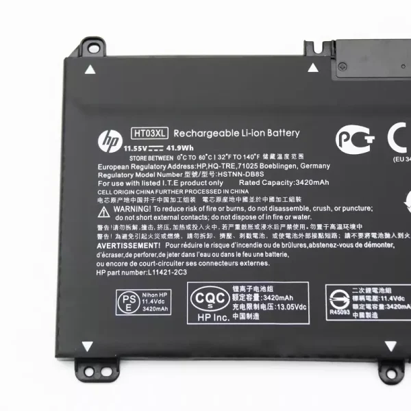 Genuine OEM HT03XL Battery for HP Pavilion L11421-2C2 L11119-855 15-CS 15-DA - Image 5