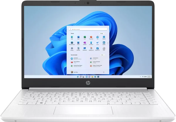 HP 14DQ0052DX 14" (64 GB, SSD, Intel Celeron N, 1.10 GHz, 4 GB) Laptop - White (685K1UA#ABA)