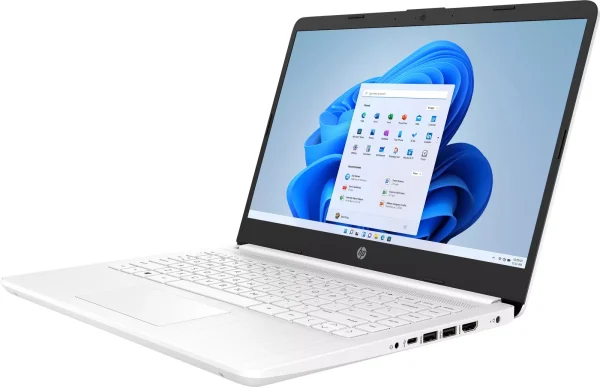 HP 14DQ0052DX 14" (64 GB, SSD, Intel Celeron N, 1.10 GHz, 4 GB) Laptop - White (685K1UA#ABA) - Image 5