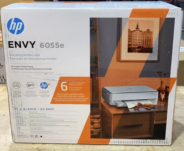 New HP Envy 6052e (6065e) All In One Printer-Wireless-Copy-Photo+Free INK - Image 2