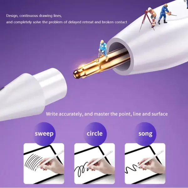 2024 iPad Pencil 2nd Generation For Apple iPad Pro Stylus with Wireless Charging - Image 7